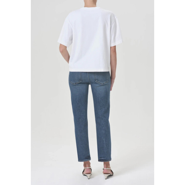 Race Mid Rise Straight Jean