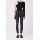 Brocade High Rise Slim