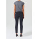 Rubis Glow Mid Rise Slim Crop