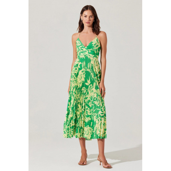 Omega Print Dress