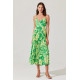 Omega Print Dress
