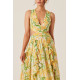 Soft Print Maxi Dress