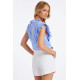 Orchidea Rush Ruffle Top