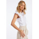 Orchidea Rush Ruffle Top