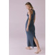 Aube Ruched Maxi Dress