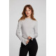 Thyme Pulse Shirred Top