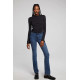 Thyme Pulse Shirred Top