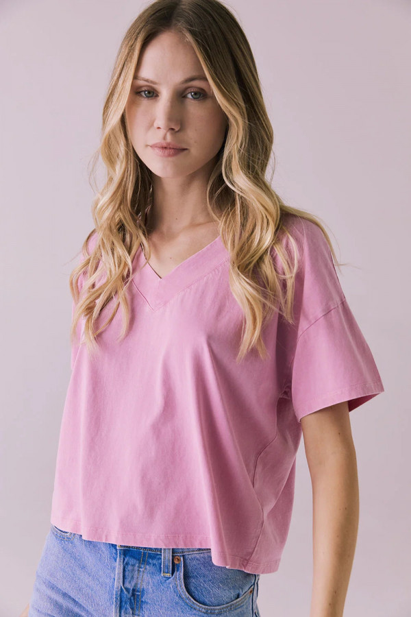 Chant V Neck Tee