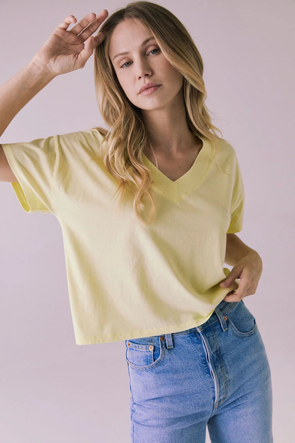 Chant V Neck Tee