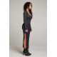 Might Licorice Midi Dress