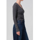 Equinox V-nk Rib Top