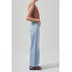 Onde Crop Wide Leg Jean