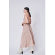 Tessellation Pleat Maxi Dress
