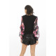 Glisten Floral Sleeve Top