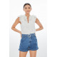 Rose Embroidered Top
