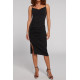 Retro Drift Lace-Up Dress