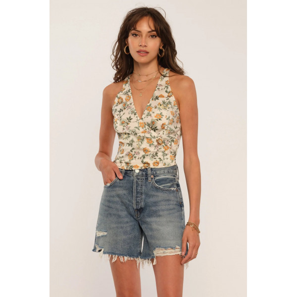 Ebony Floral Top