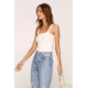 Chill Dolce Lace Strap Top