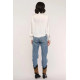 Delicada Smocked Shoulder Blouse