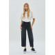 Fleet Crop Wide Leg Jean
