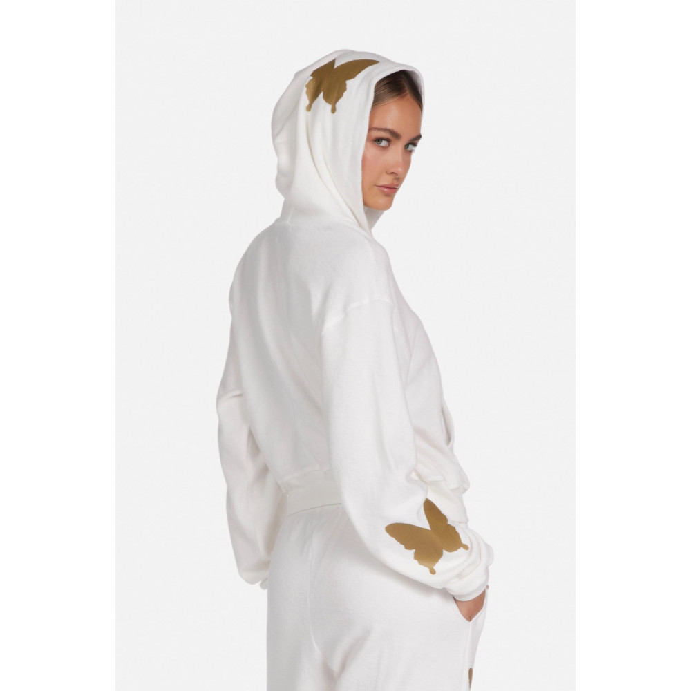 Flor Butterfly Zip Up