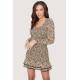 Zafiro Me Print Dress