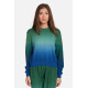 Valhalla Crop Ombre Sweatshirt