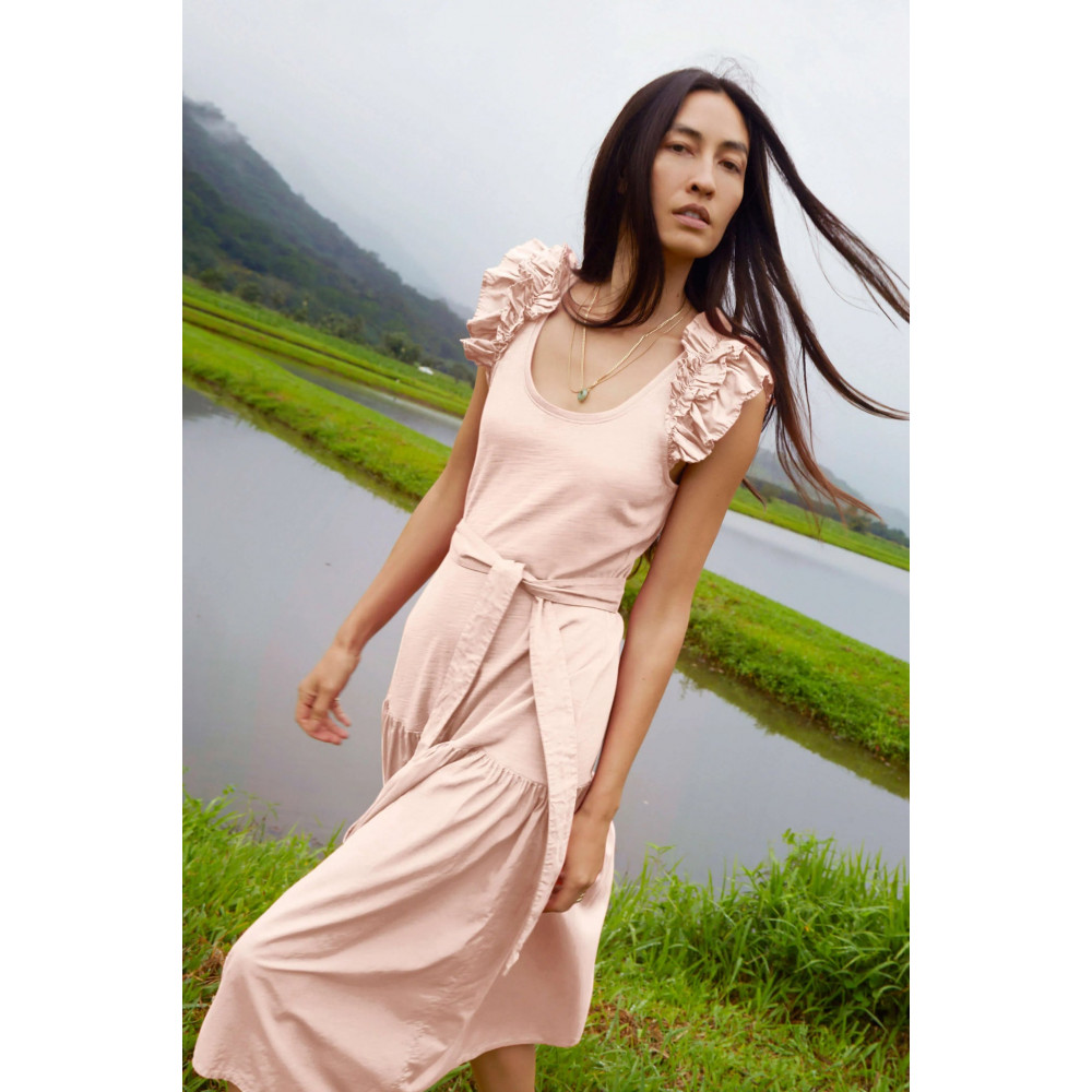 Shine Flow Frilly Dress