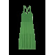Flash Smocked Midi Dress