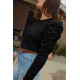 Dulce Drift Gathered Sweatshirt