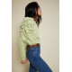 Dulce Drift Gathered Sweatshirt