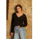 Theory Long Sleeve V-Neck Tee