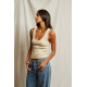 Segreto Dream V Neck Tank
