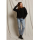Delicata Reverse Fleece Pullover