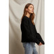 Delicata Reverse Fleece Pullover