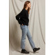 Delicata Reverse Fleece Pullover