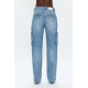 Wave Grâce Cargo Mid Rise Straight