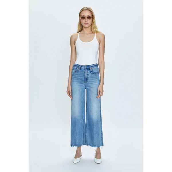 Cyclone Crop High Rise Wide Leg