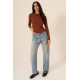 Rhythm Boat Neck Long Sleeve