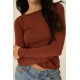Rhythm Boat Neck Long Sleeve