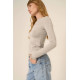 Rhythm Boat Neck Long Sleeve