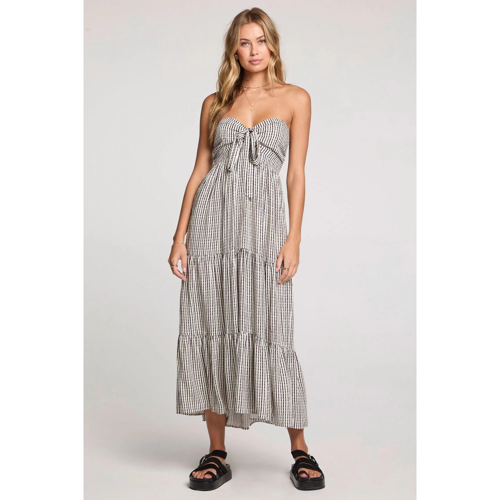 Blend Pulse Halter Midi Dress