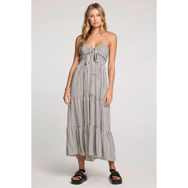 Blend Pulse Halter Midi Dress
