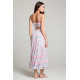 Link Calma Floral Midi Dress