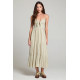 Énigme Midi Stripe Dress
