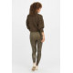 Fascino Leather Croc Shine Legging