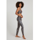 Glitter Snake Ankle Legging