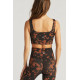 Burgundy Splatter Legging