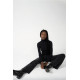 Radiant Soie High Rise Flare Jean