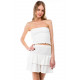 Frost Smock Tube Top
